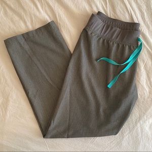 Figs Livingston Scrub Pants - Grey/Graphite